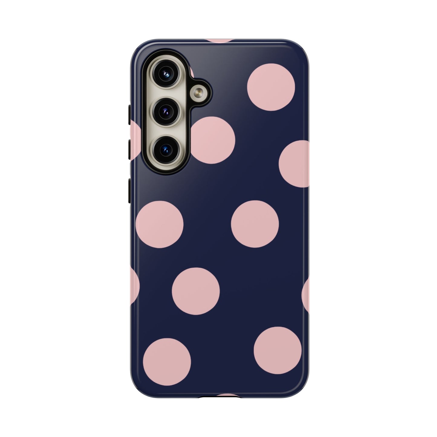 Blue & Pink Polka Dot Phone Case