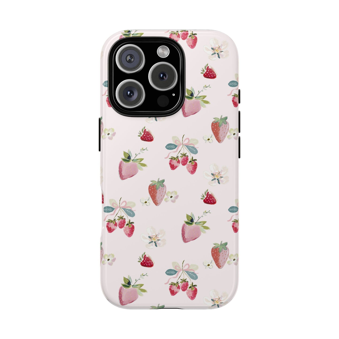 Strawberry Blossom Tough Phone Case