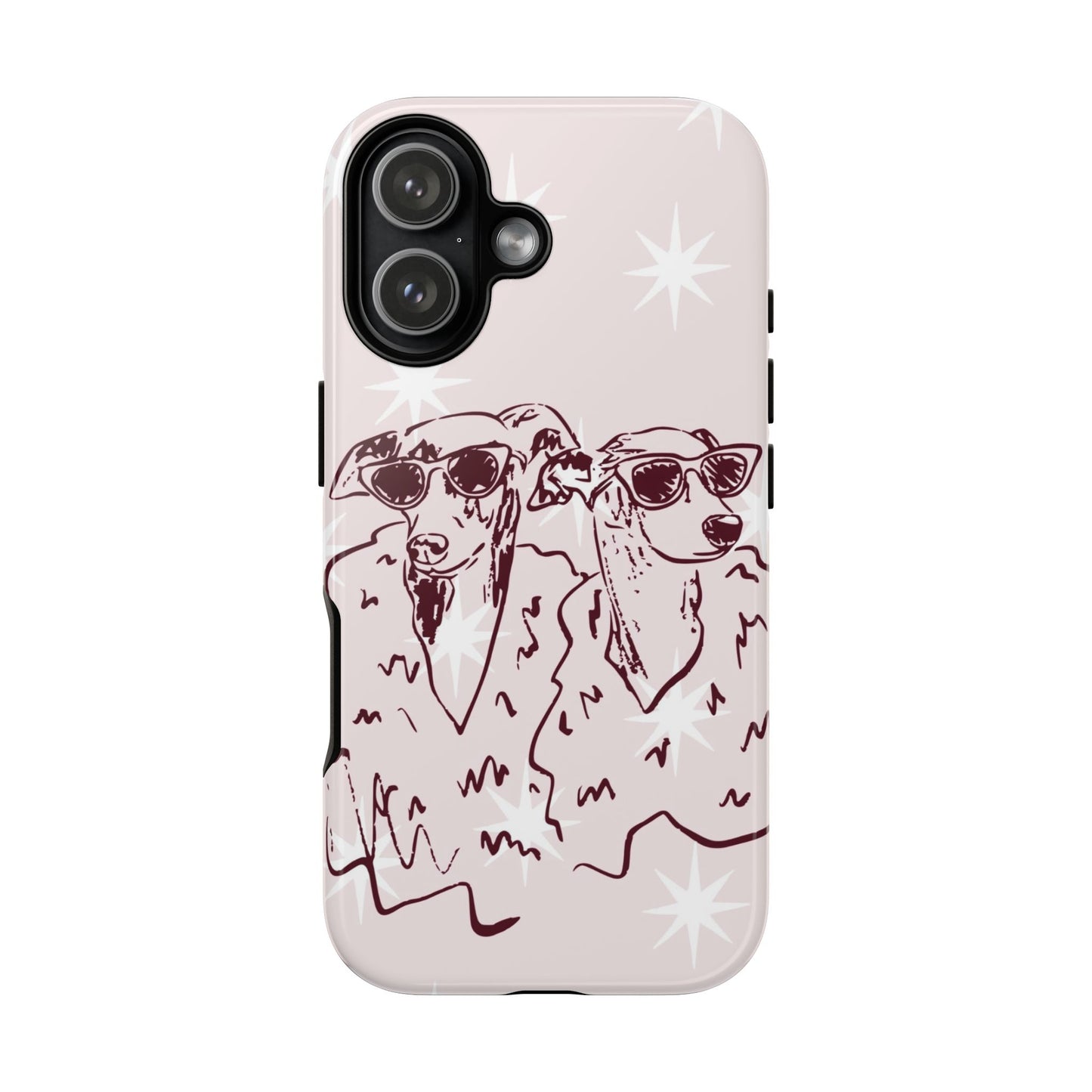 Fashion Dog Design Tough Phone Case
