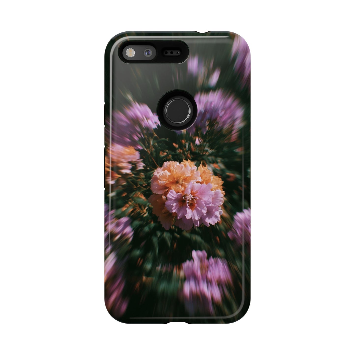 Grainy Blur Flower Phone Case