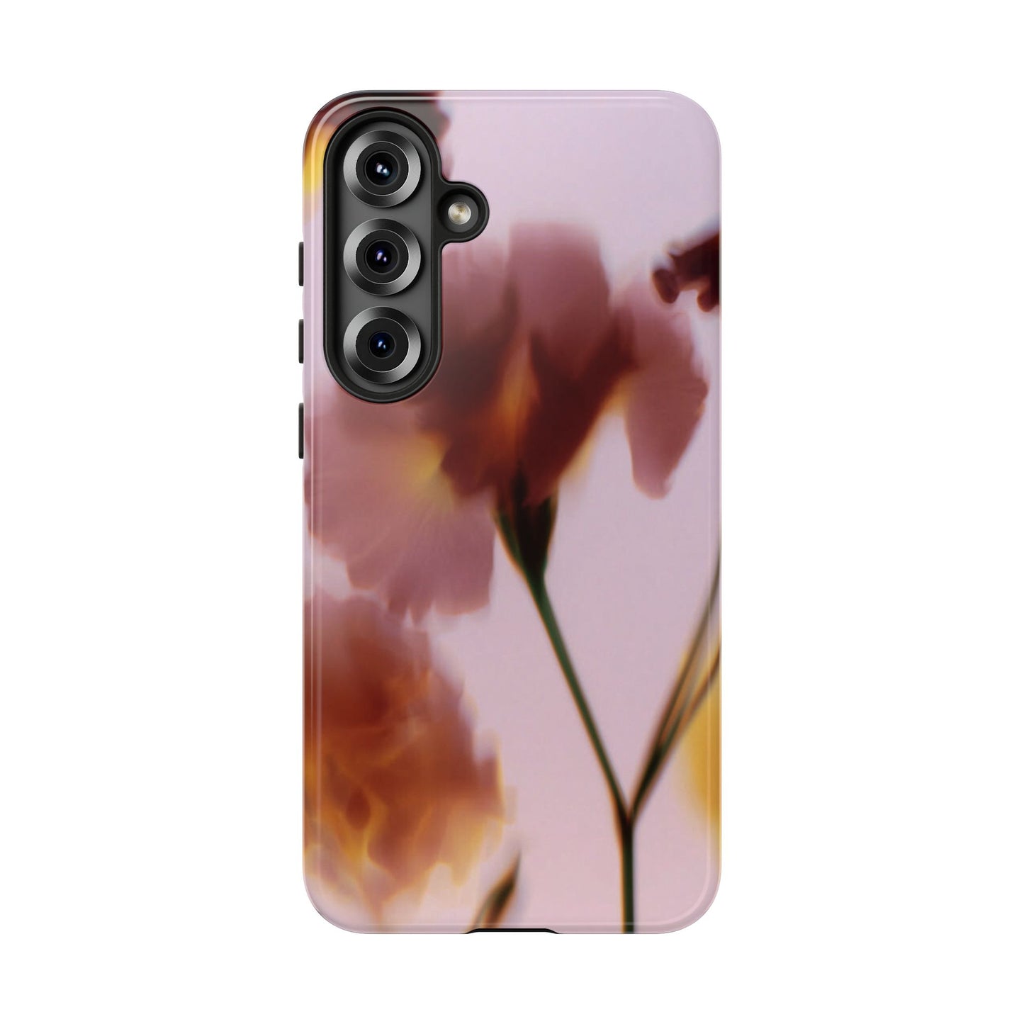 Grainy Blur Flower Phone Case