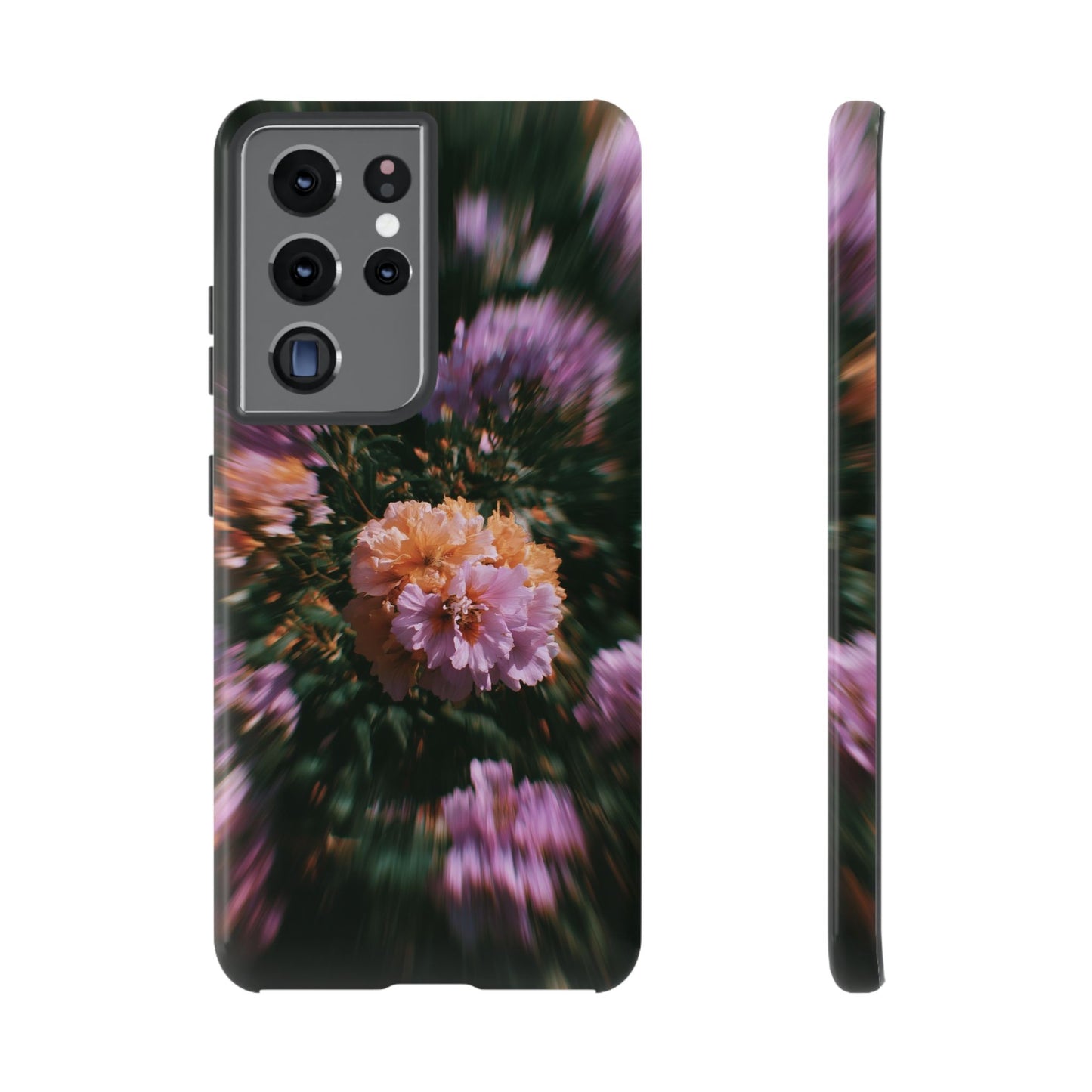 Grainy Blur Flower Phone Case