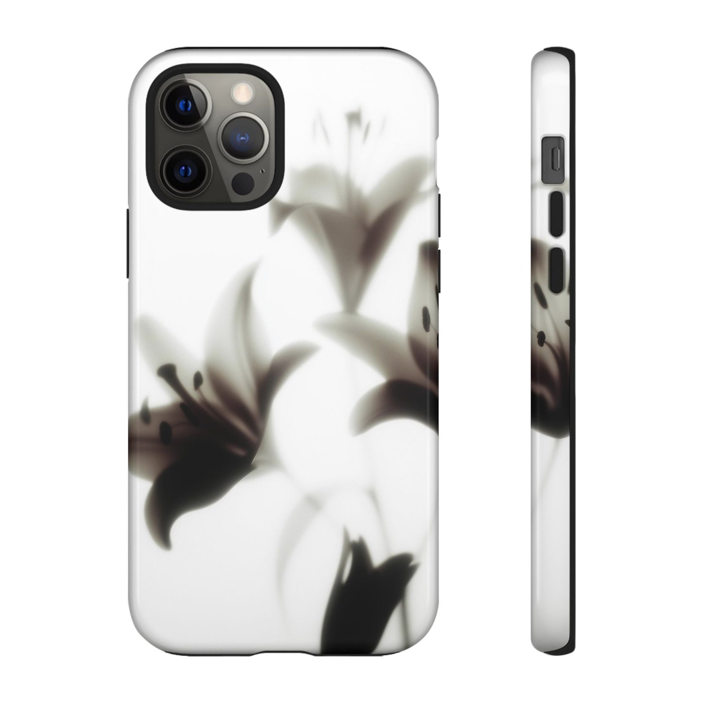 Grainy Blur Flower Phone Case