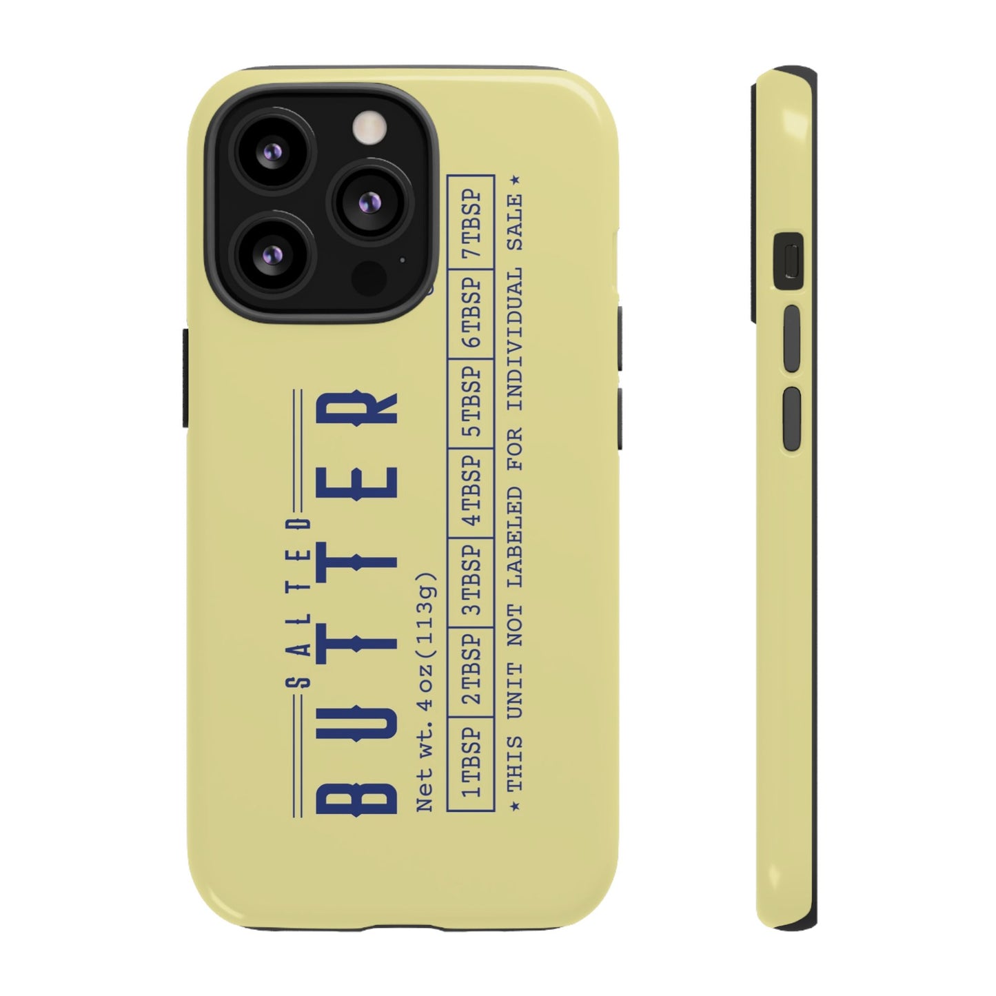 Salted Butter Tough Phone Case — Durable Protective Phone Case