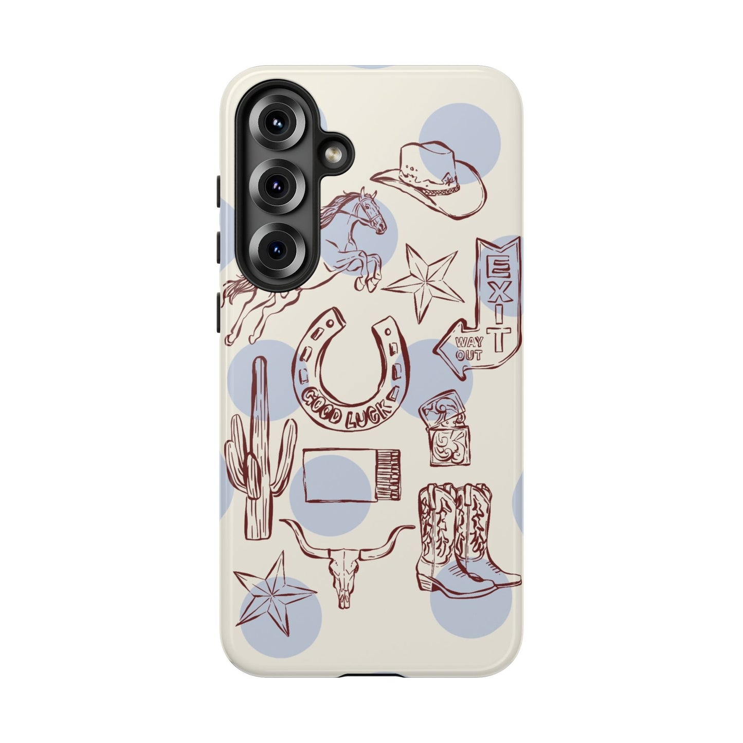 Western Pattern Phone Case