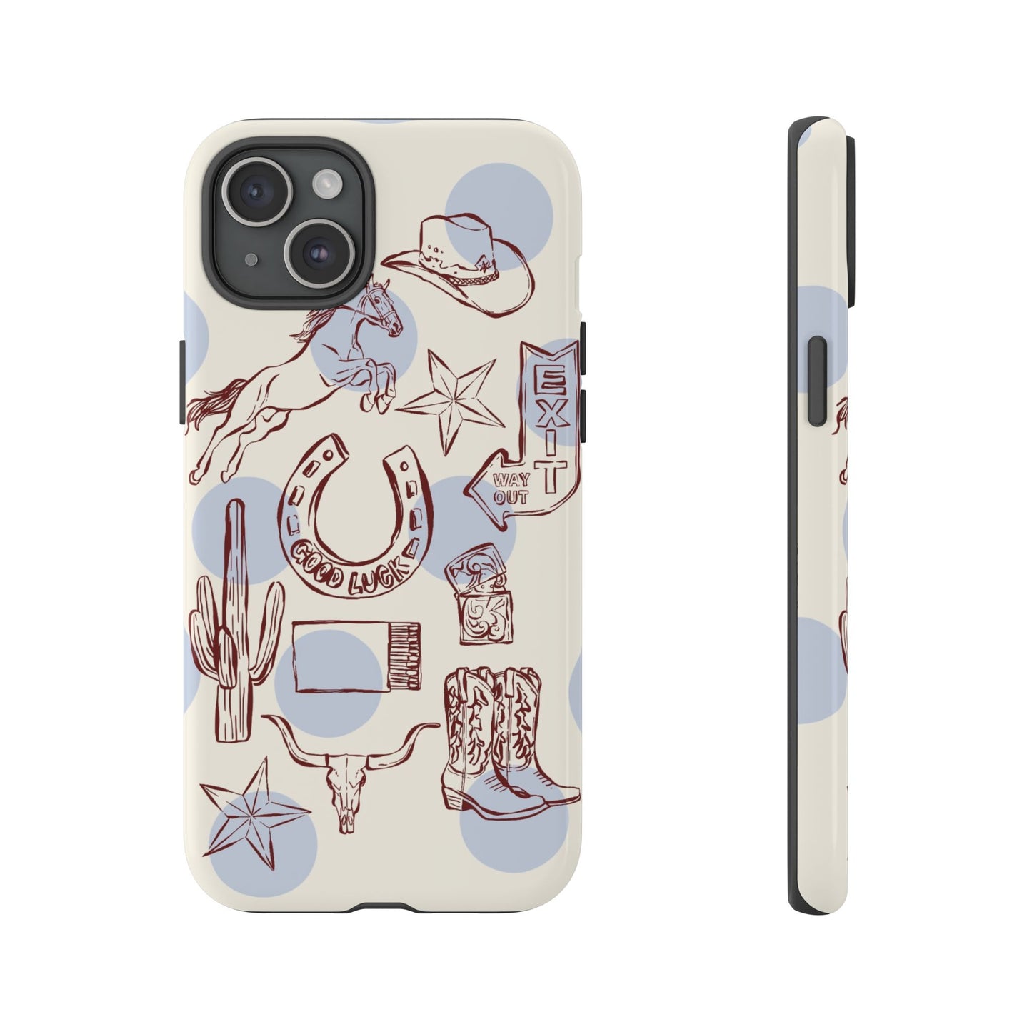 Western Pattern Phone Case