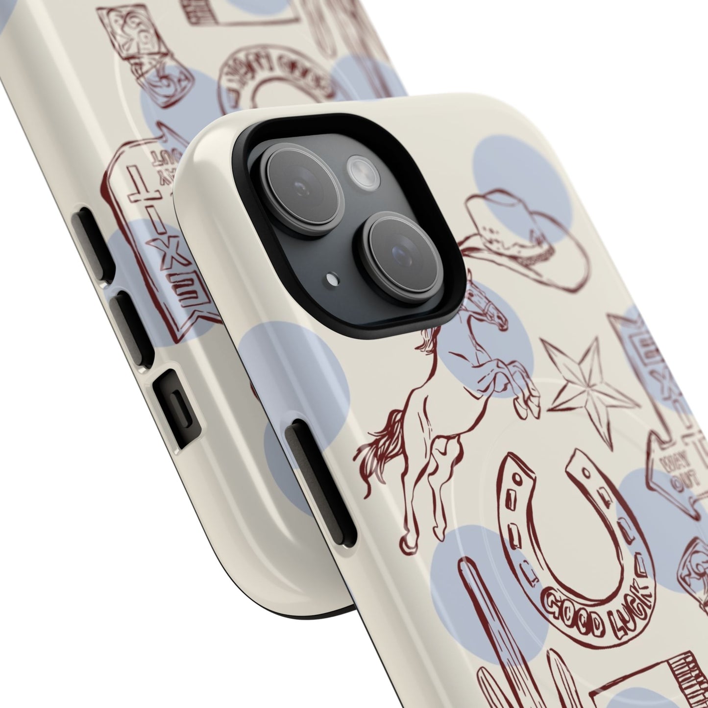 Western Cowboy Phone Case — Tough Magnetic Protective Case