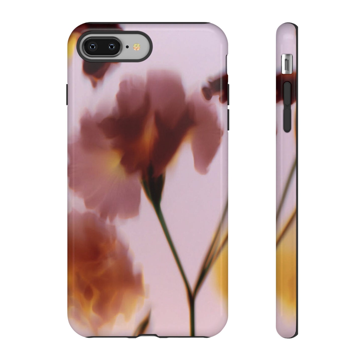 Grainy Blur Flower Phone Case