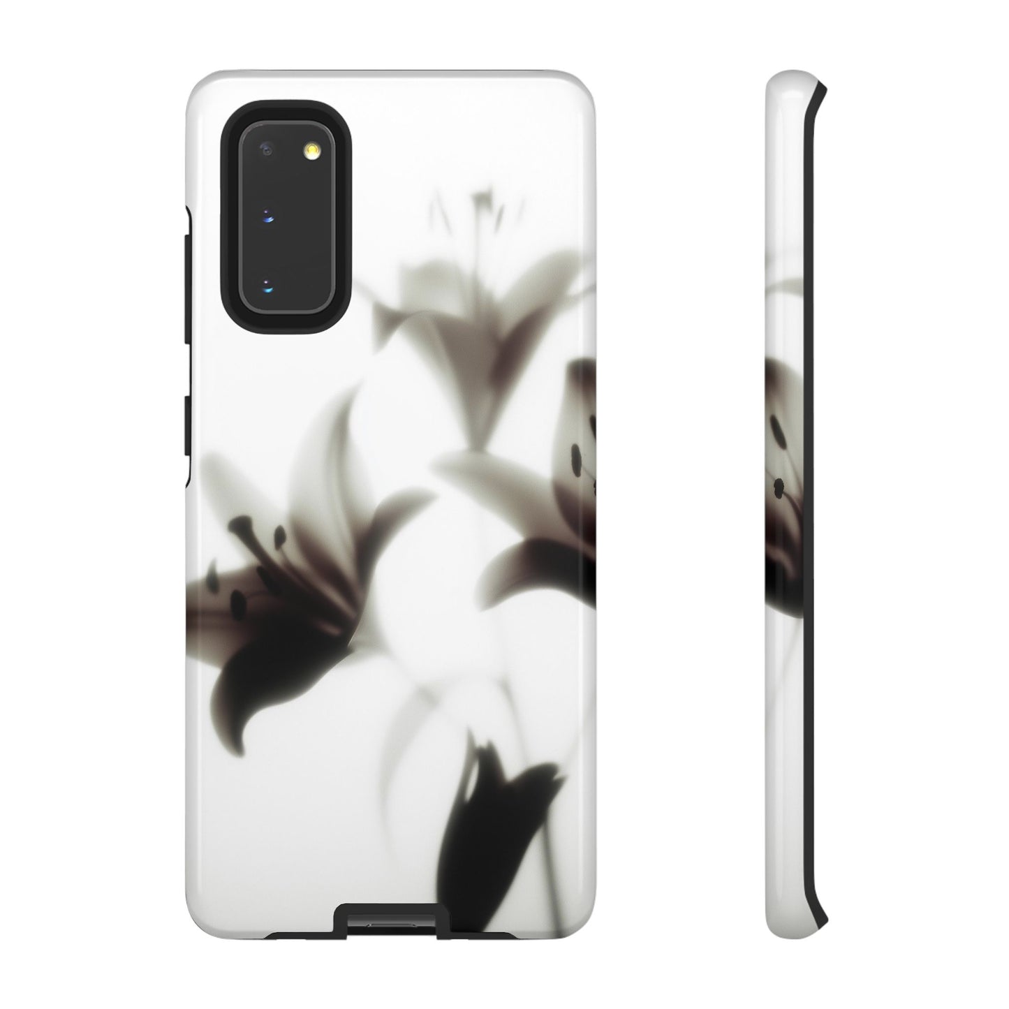 Grainy Blur Flower Phone Case