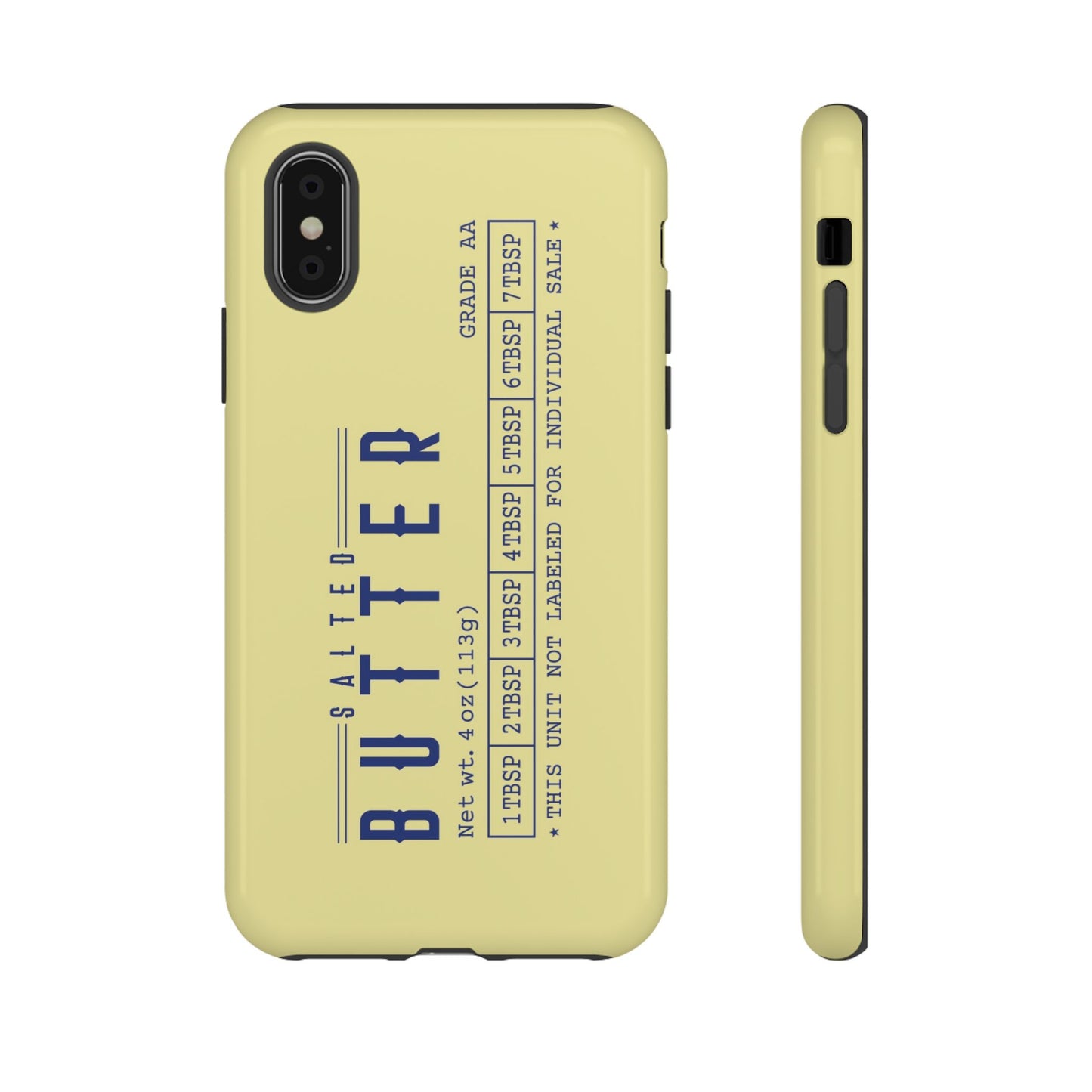 Salted Butter Tough Phone Case — Durable Protective Phone Case