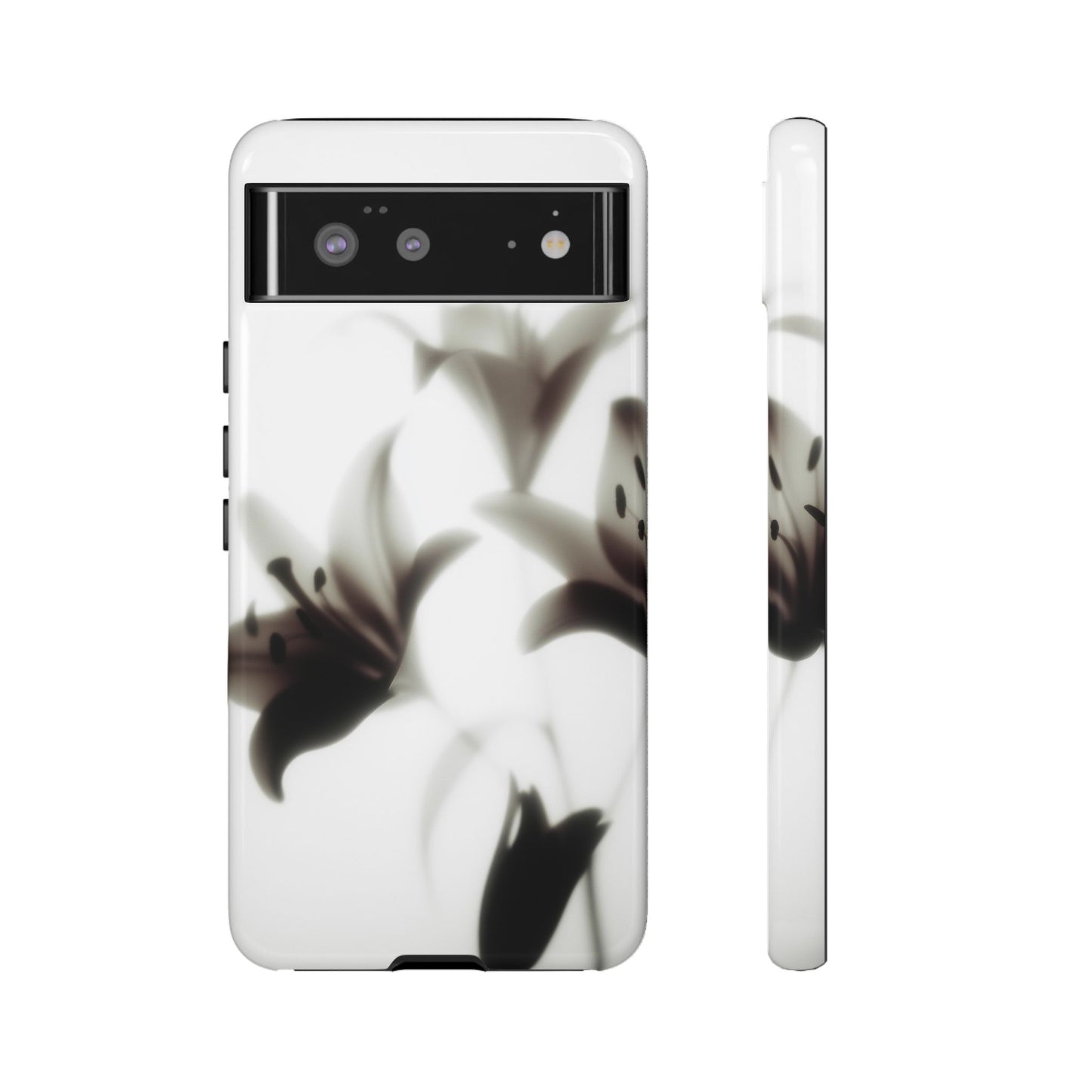 Grainy Blur Flower Phone Case