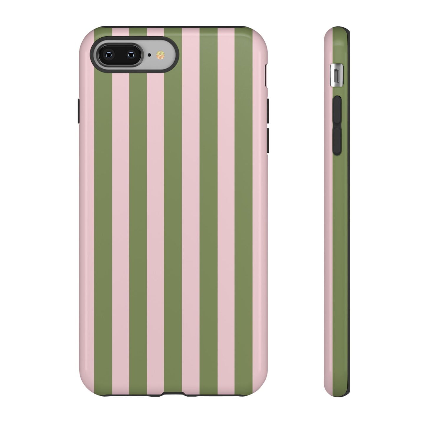 Matcha Green & Pink Tough Phone Case