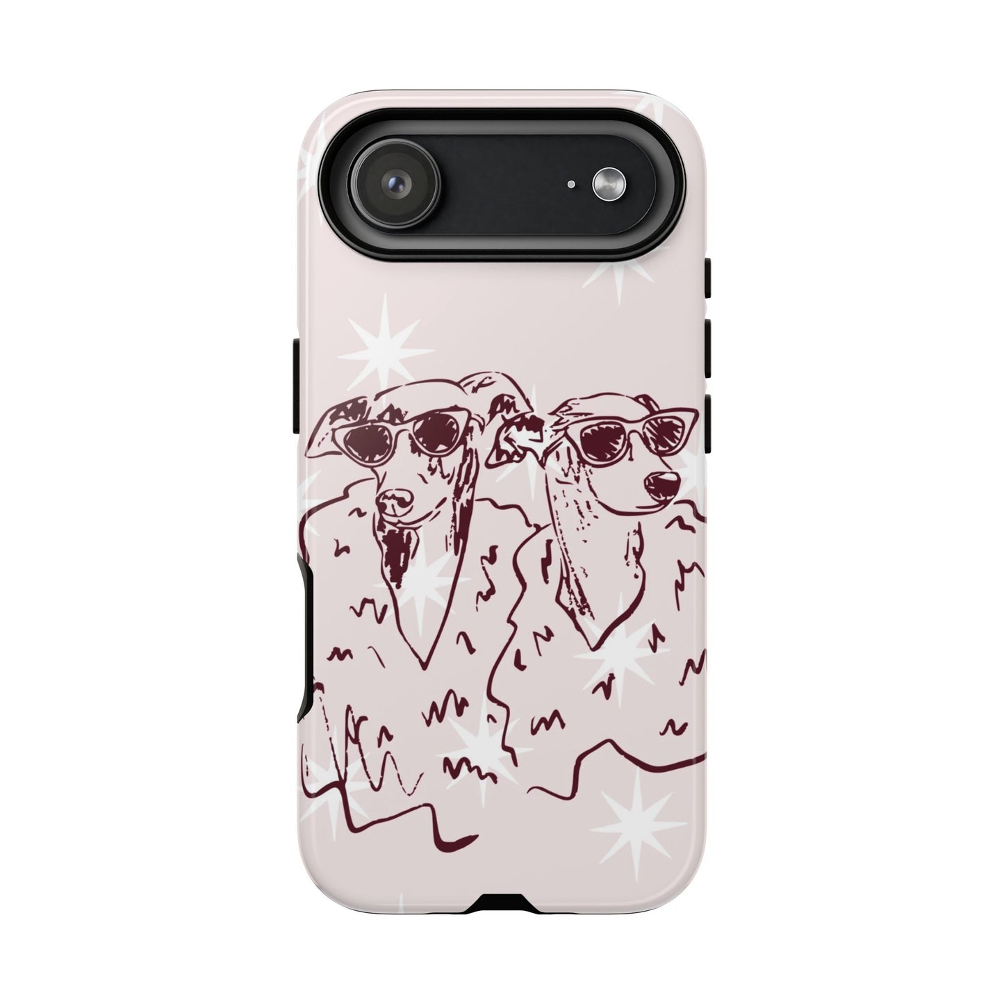 Fashion Dog Design Tough Phone Case