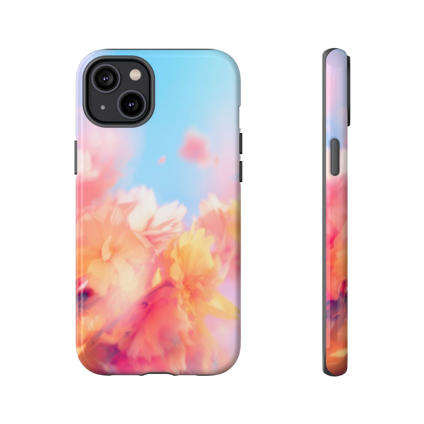 Grainy Blur Flower Summer Phone Case