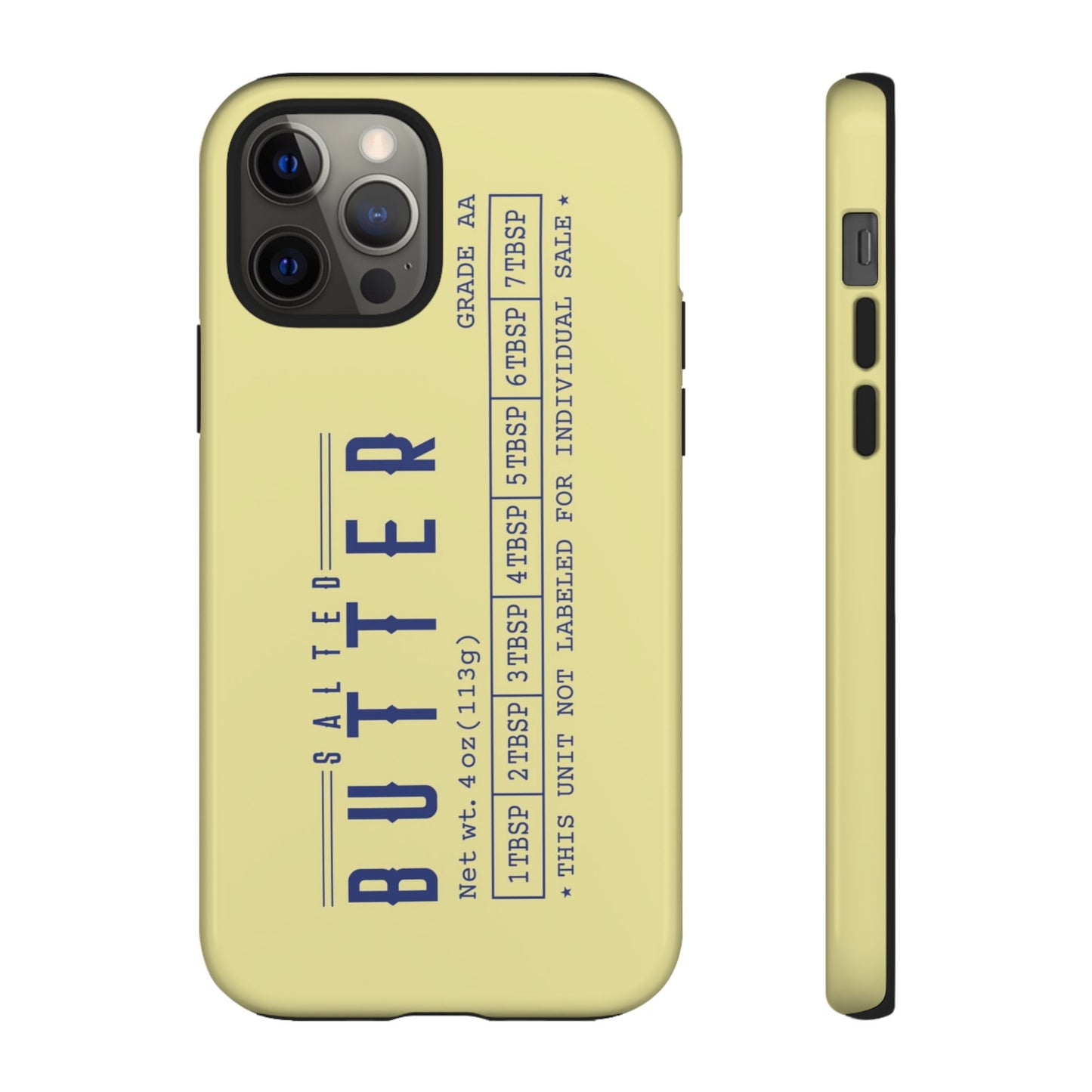 Salted Butter Tough Phone Case — Durable Protective Phone Case