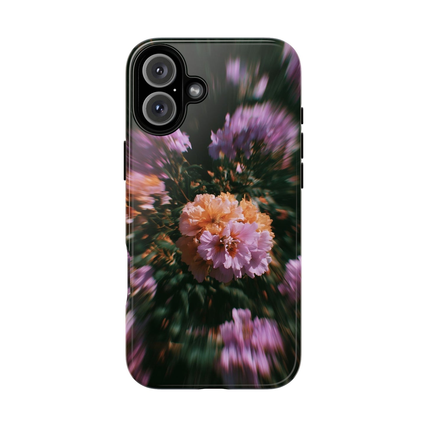 Grainy Blur Flower Phone Case