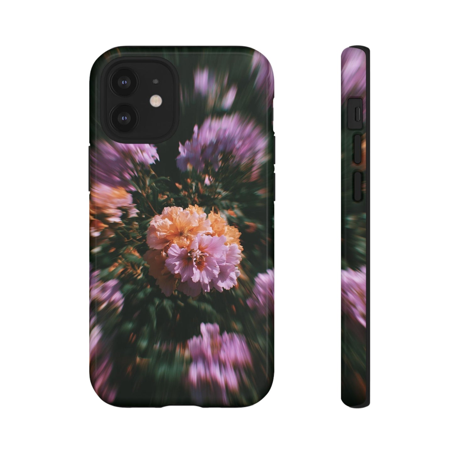 Grainy Blur Flower Phone Case
