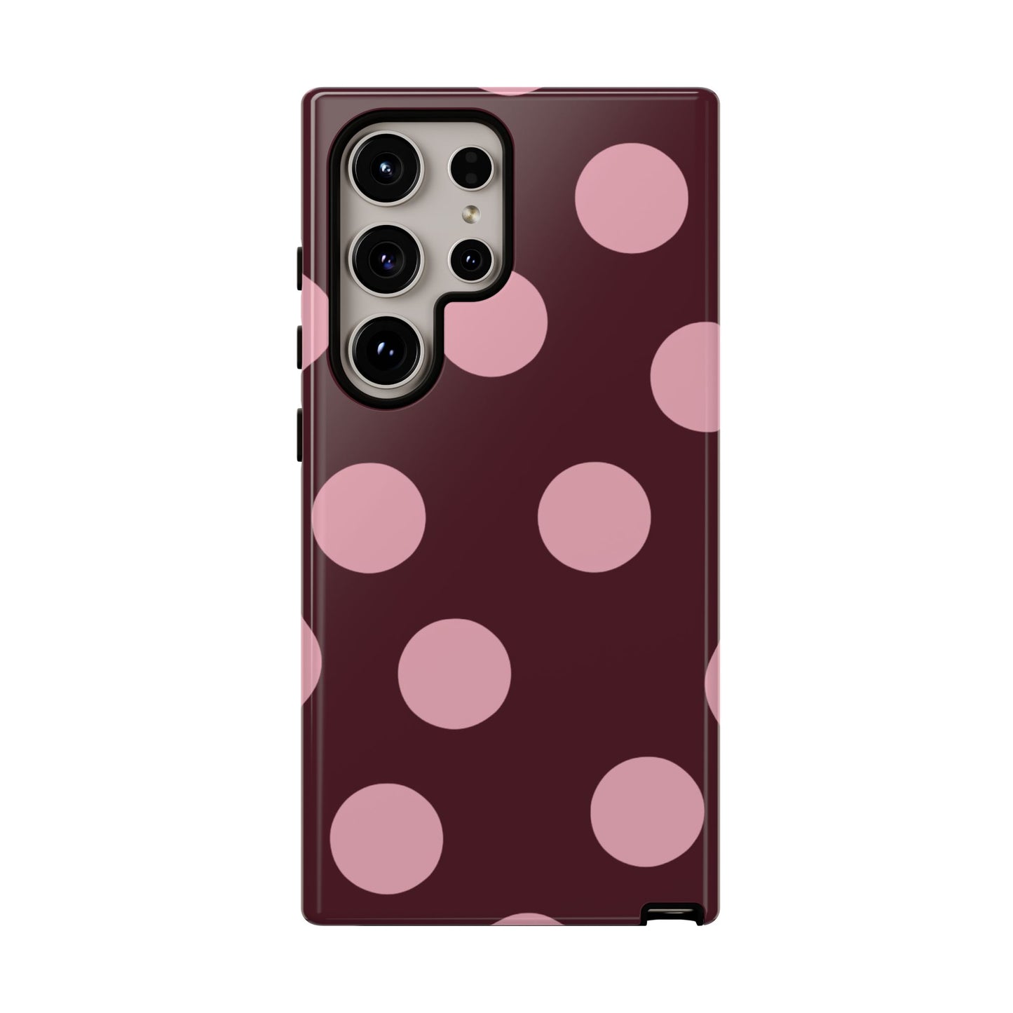 Pink Polka Dot Phone Case