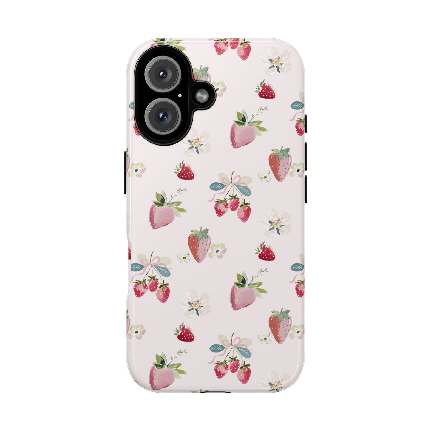 Strawberry Blossom Tough Phone Case
