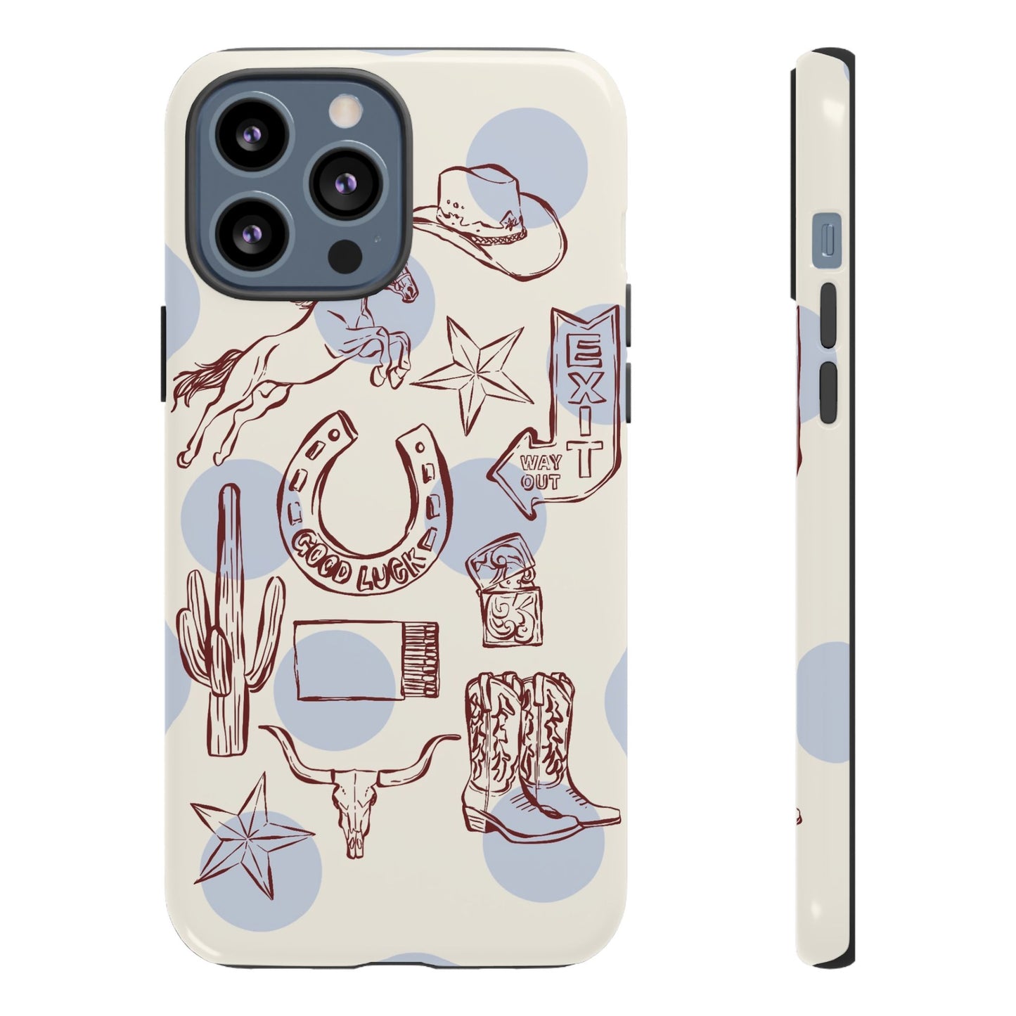 Western Pattern Phone Case