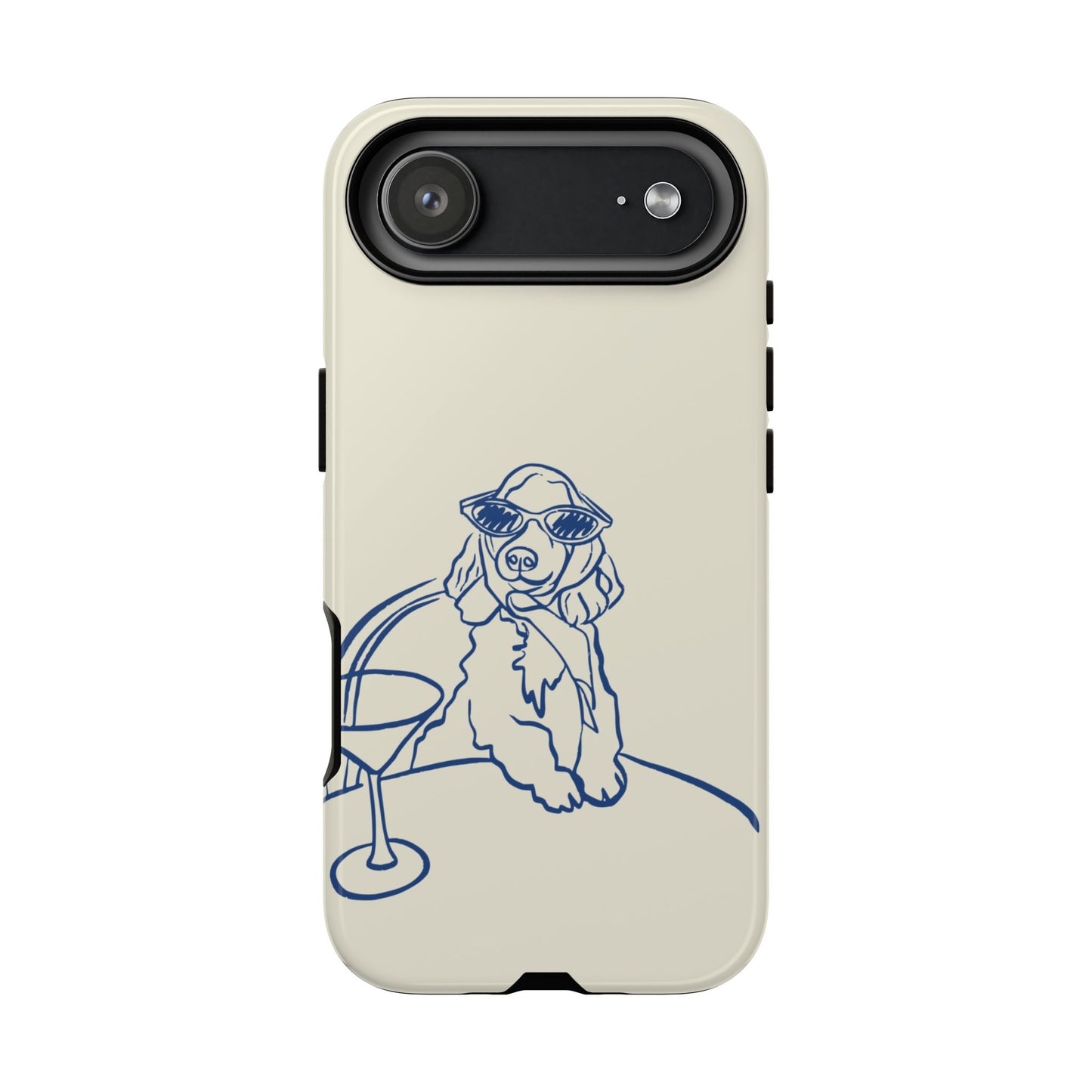 Fashion Dog Design Tough Phone Case