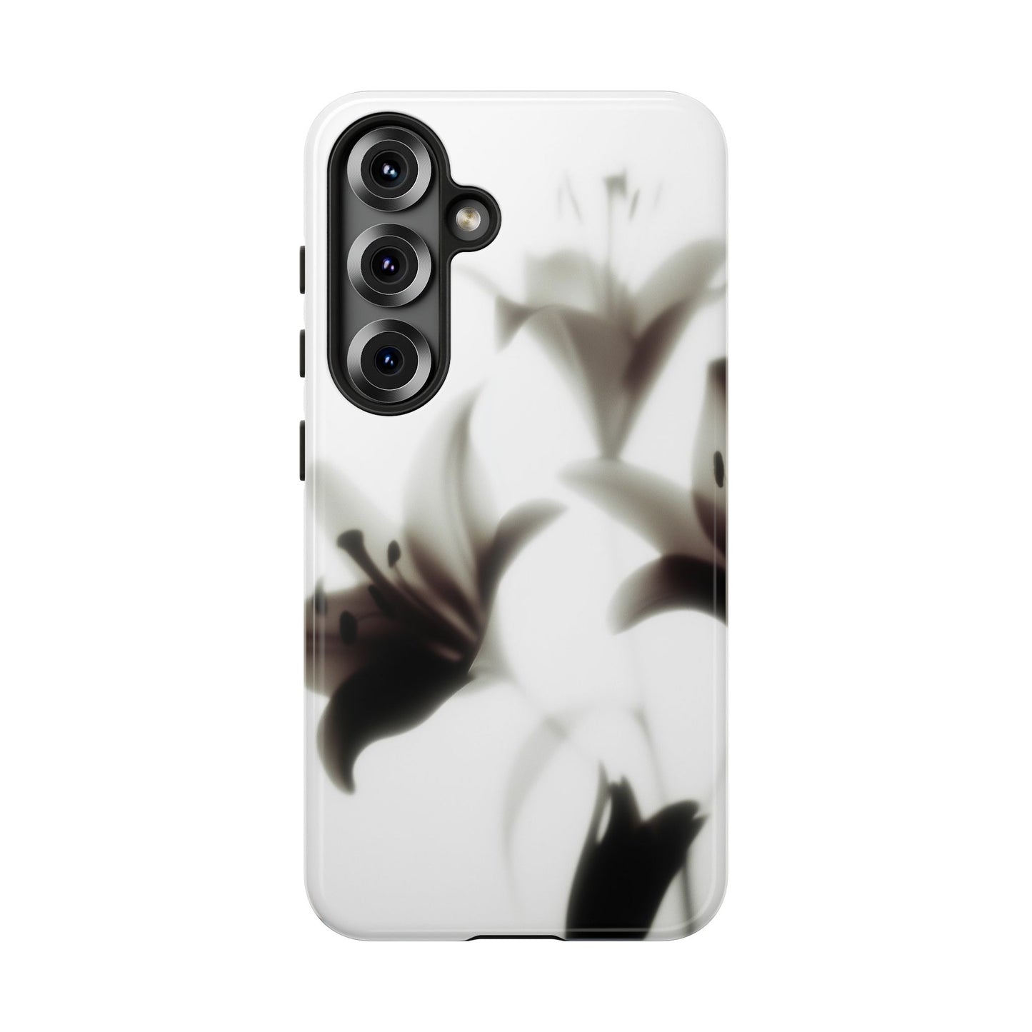 Grainy Blur Flower Phone Case
