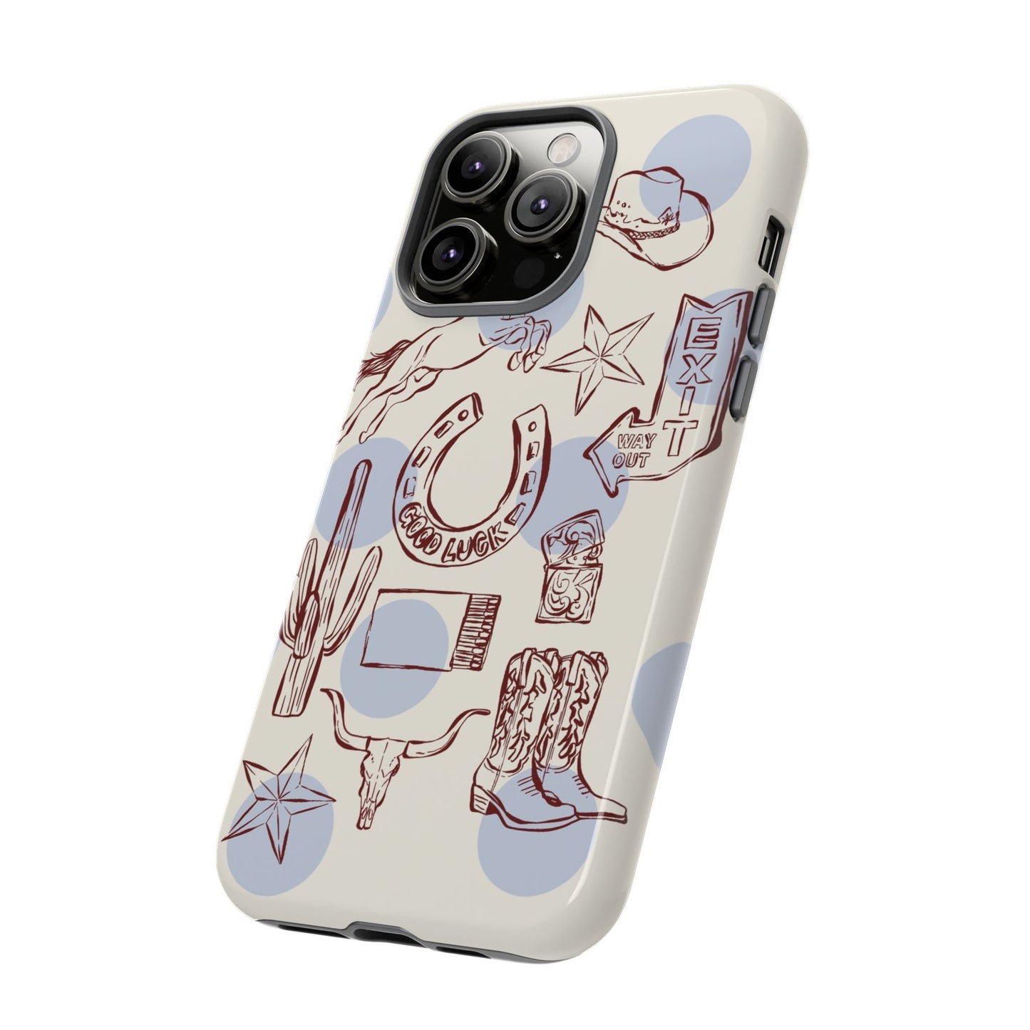 Western Pattern Phone Case