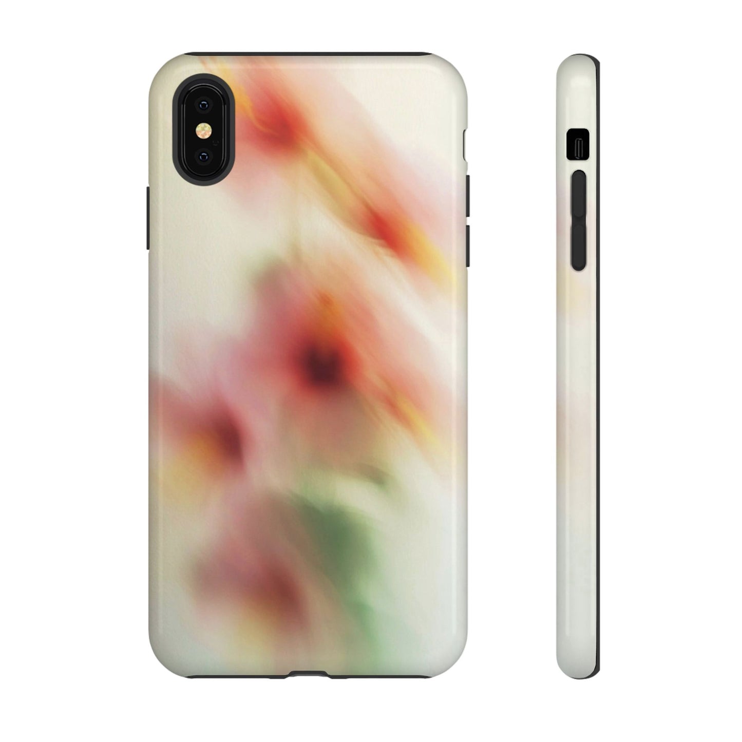 Grainy Blur Flower Tough Phone Case