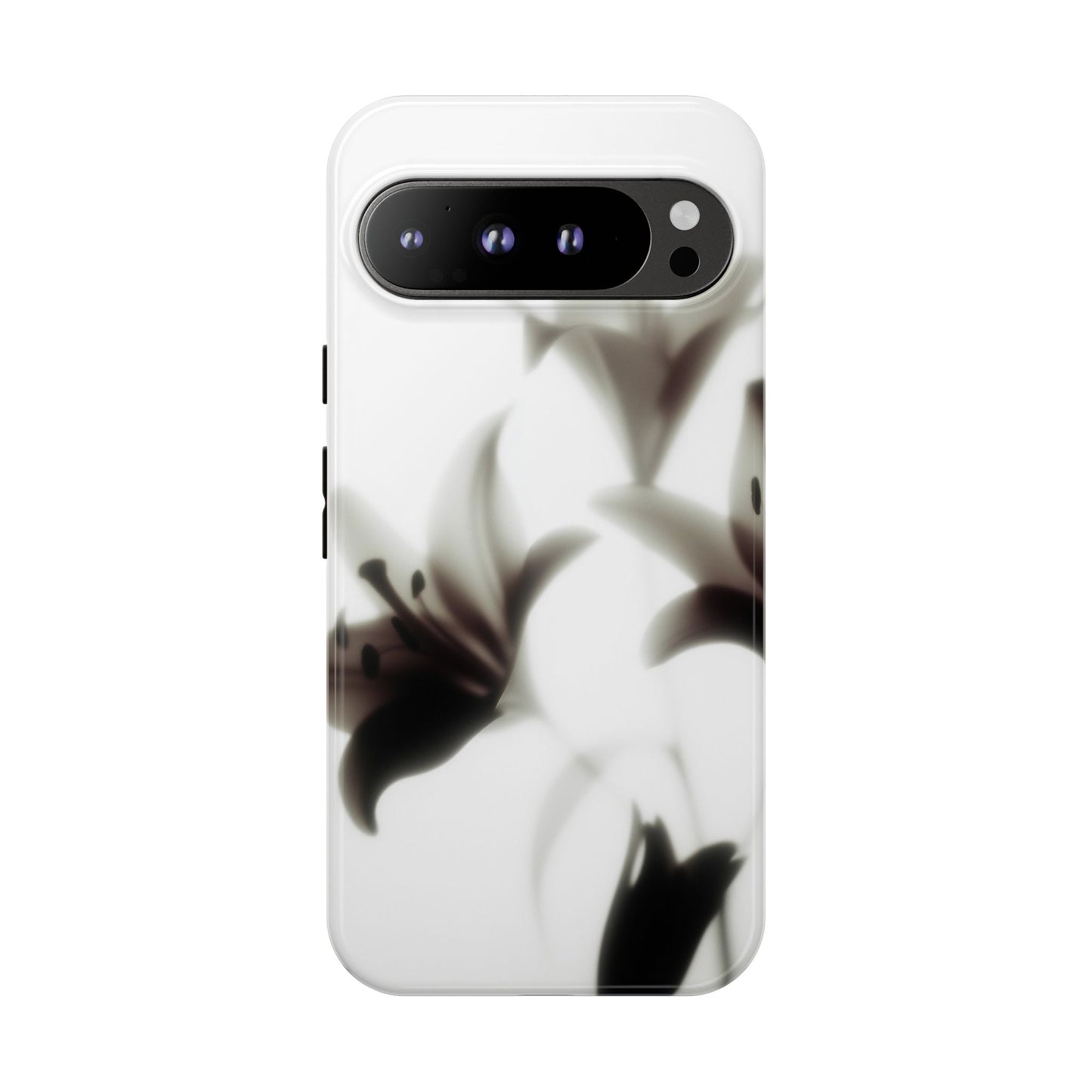 Grainy Blur Flower Phone Case