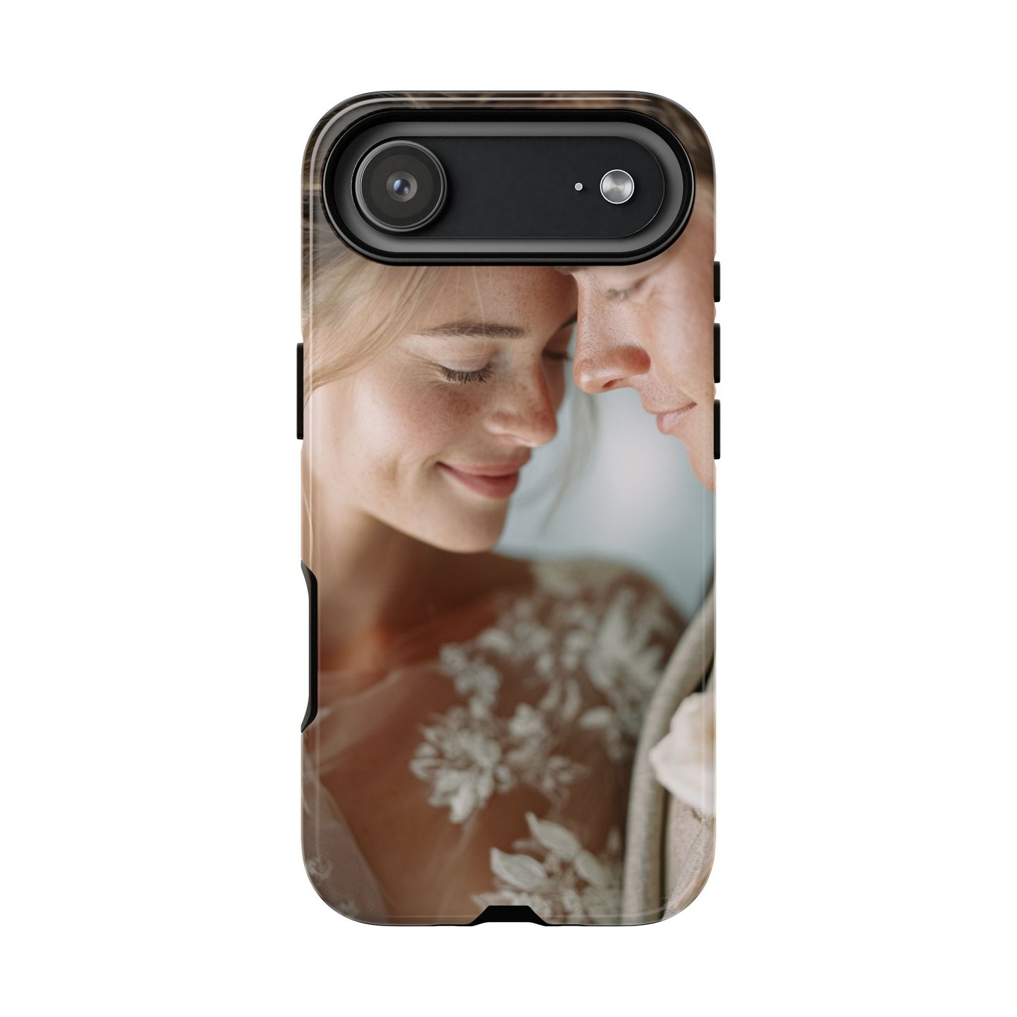 Personalized Photo Tough Phone Case (Custom Couple/Wedding Portrait)