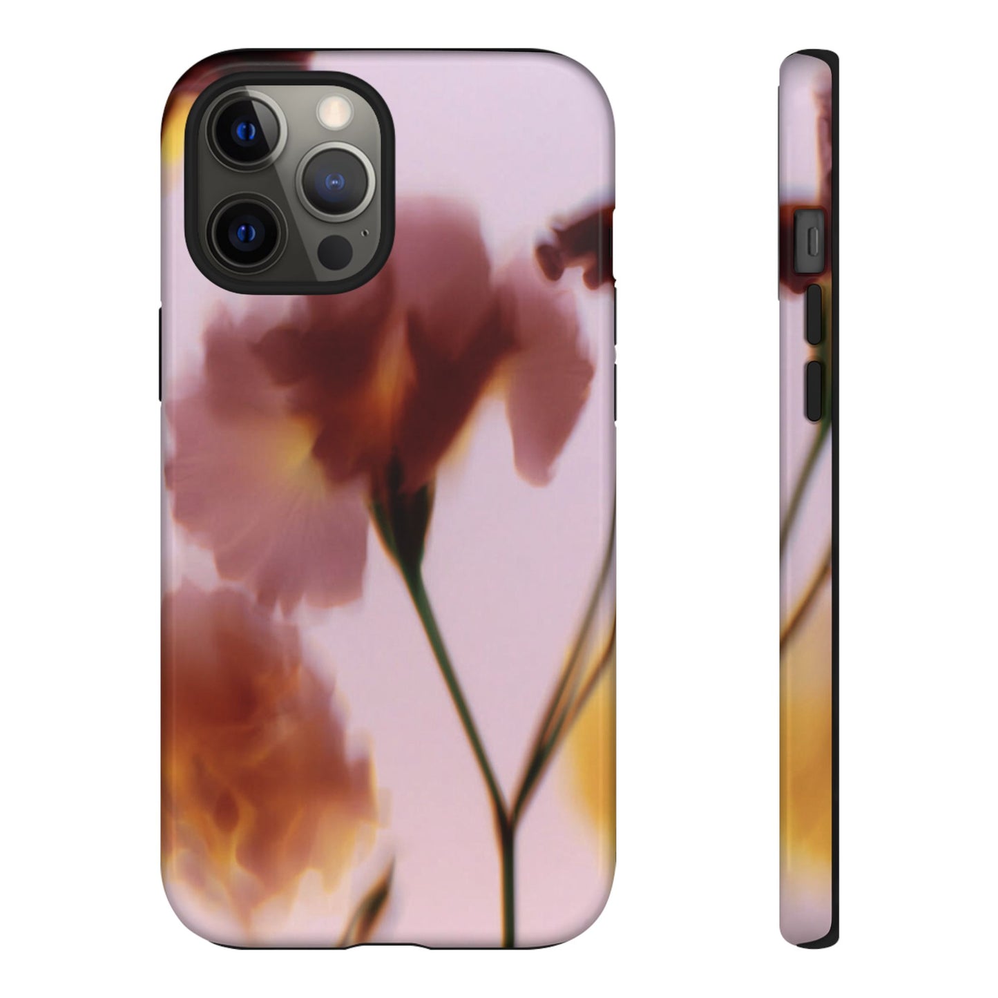 Grainy Blur Flower Phone Case