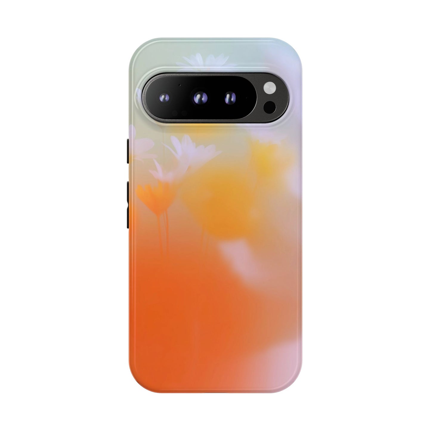 Grainy Blur Flower Phone Case