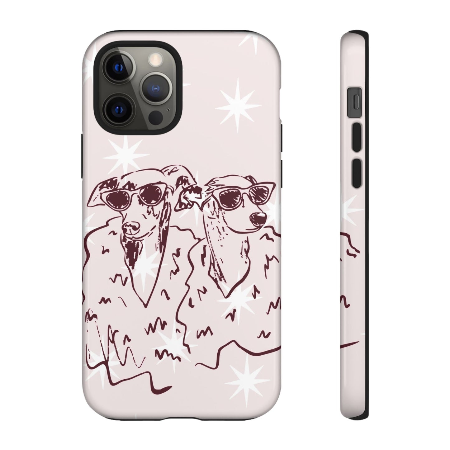 Fashion Dog Design Tough Phone Case