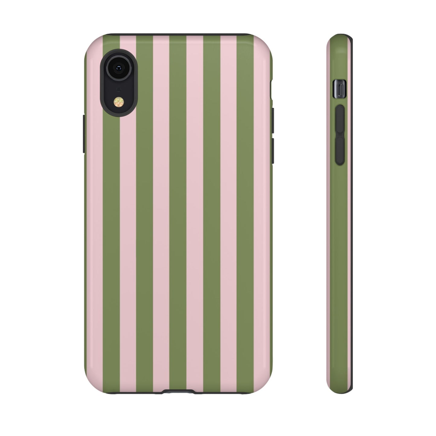 Matcha Green & Pink Tough Phone Case