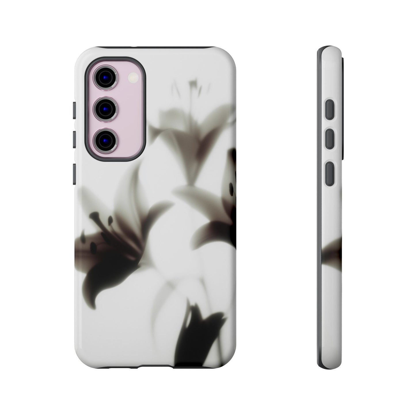 Grainy Blur Flower Phone Case