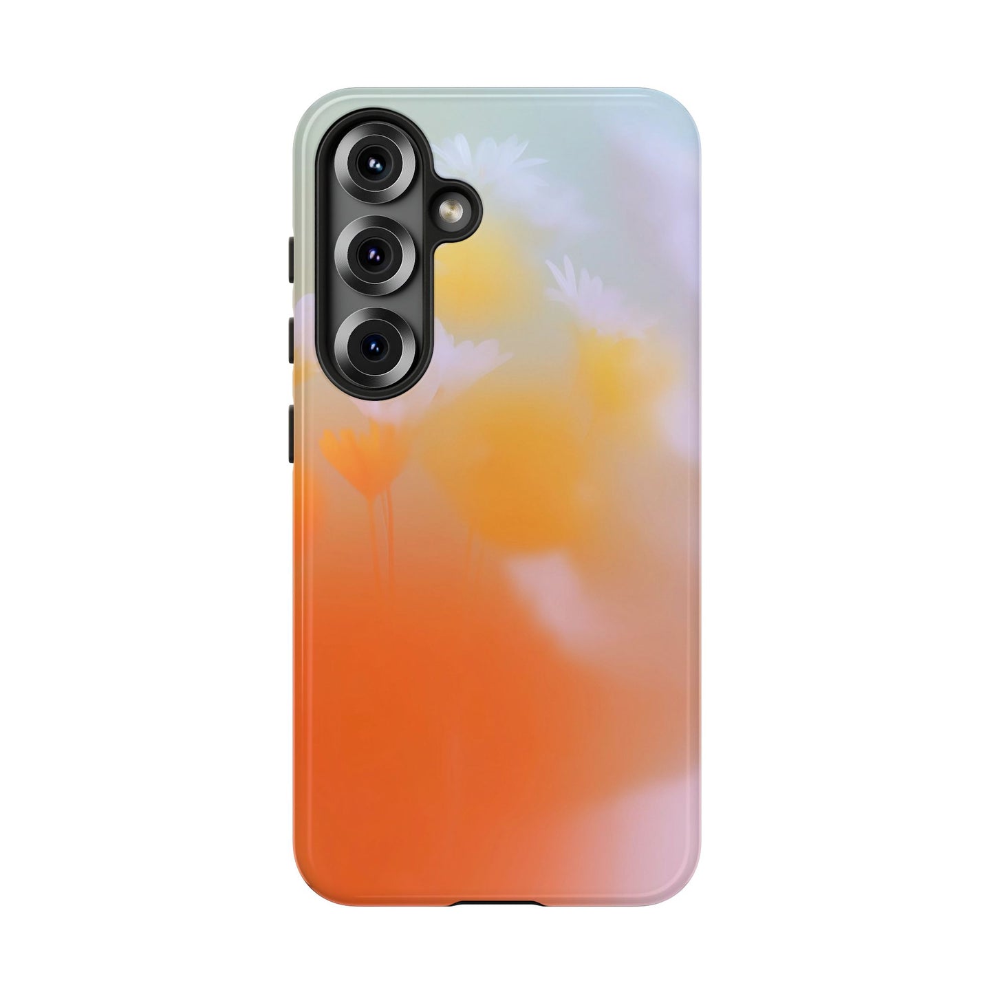 Grainy Blur Flower Phone Case