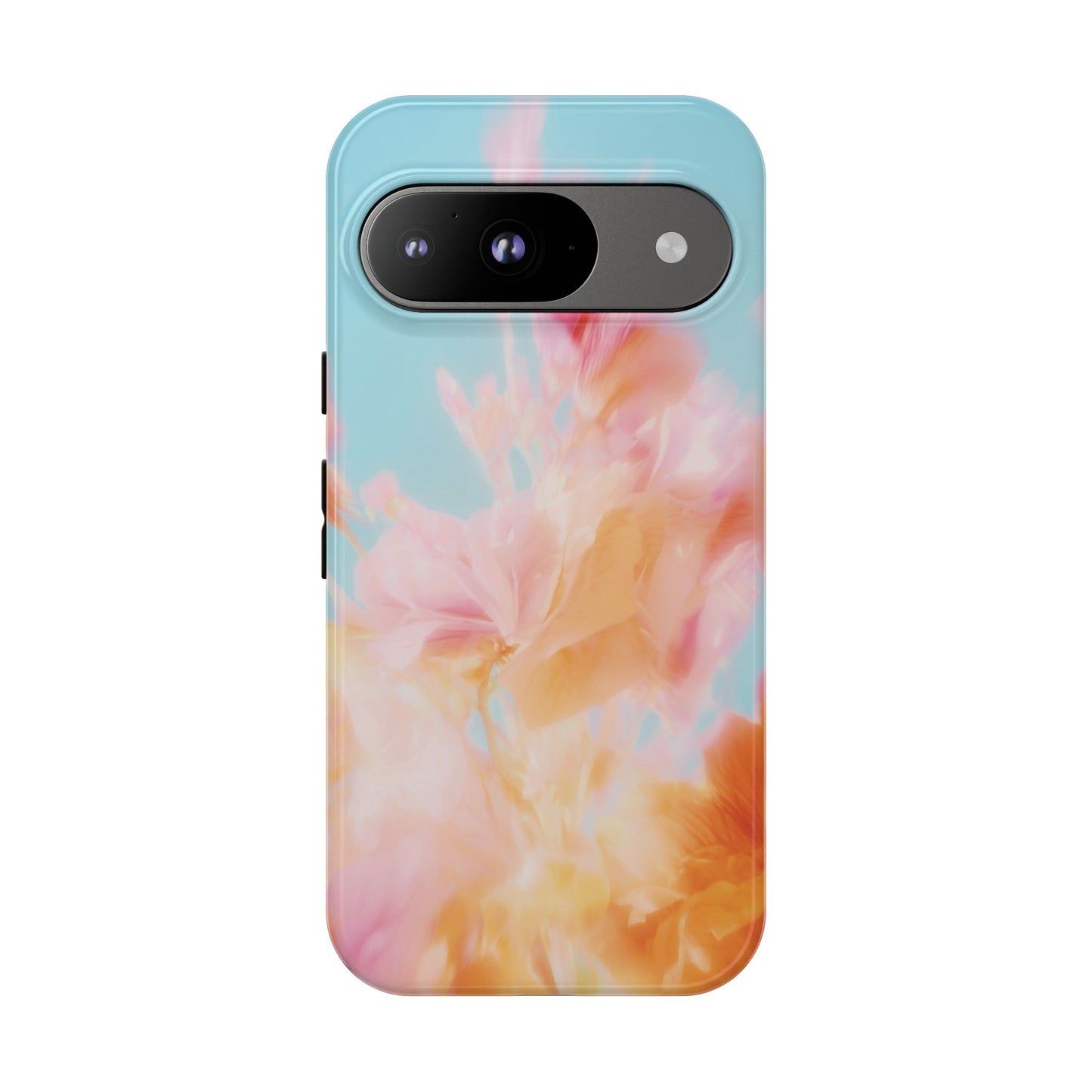 Grainy Blur Flower Phone Case