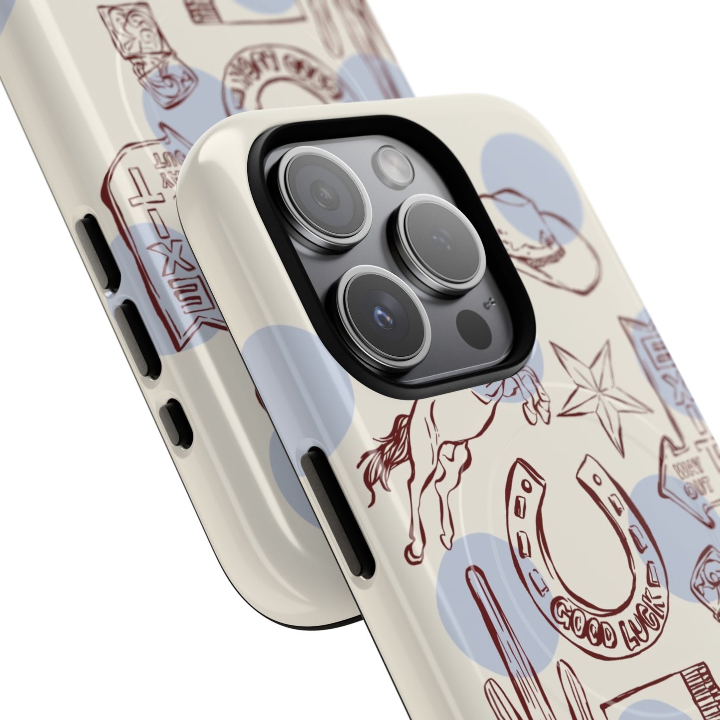 Western Cowboy Phone Case — Tough Magnetic Protective Case