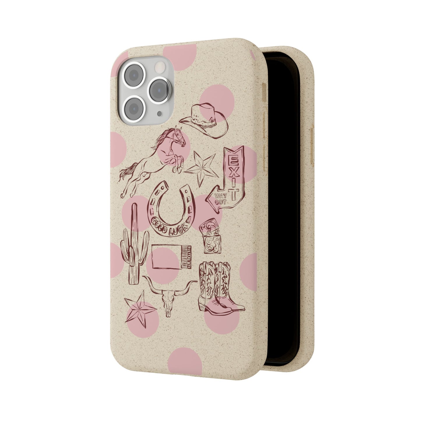 Western Biodegradable Phone Case