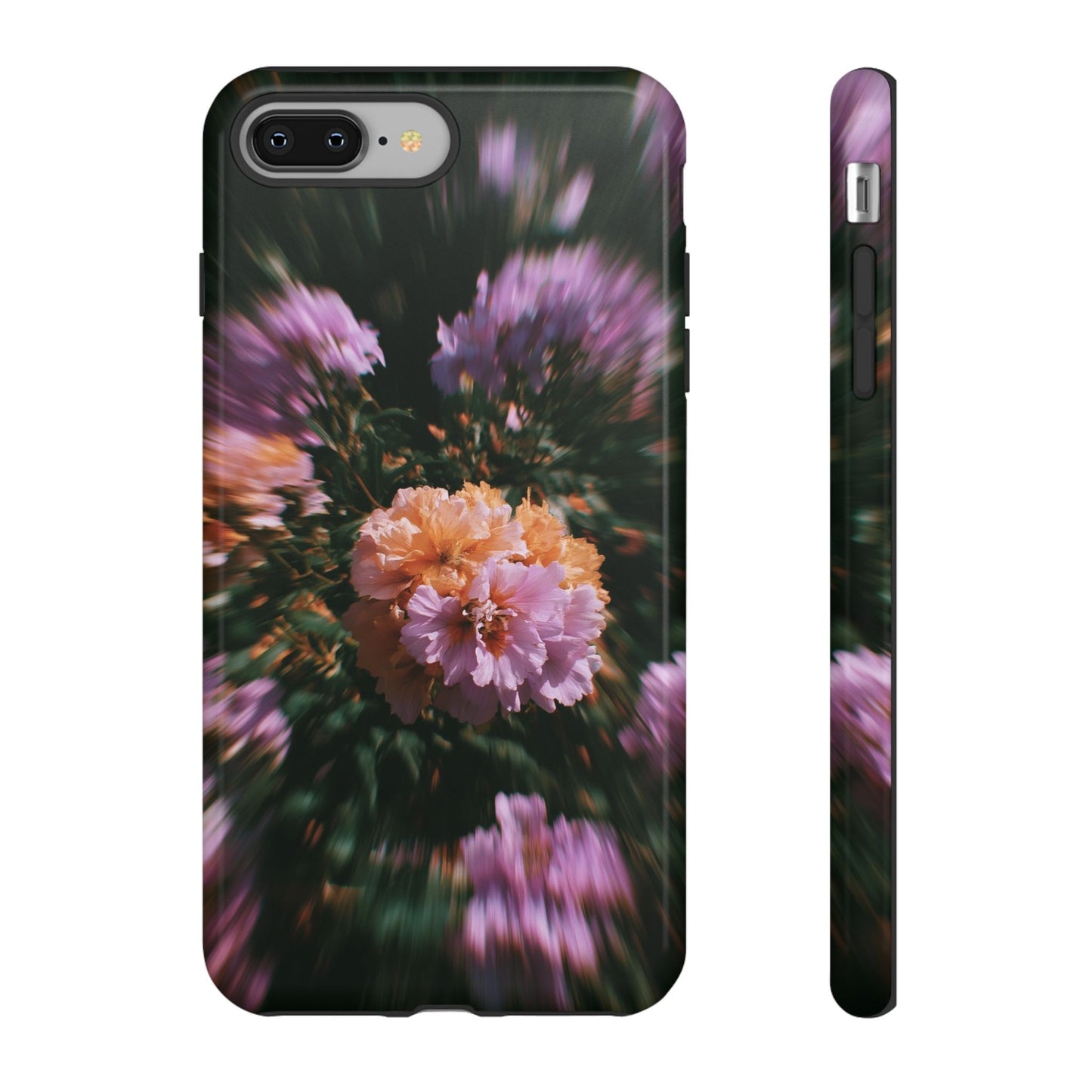 Grainy Blur Flower Phone Case