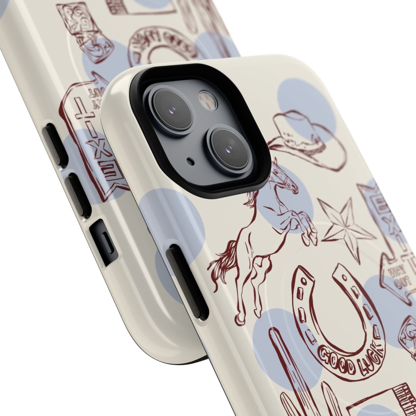 Western Cowboy Phone Case — Tough Magnetic Protective Case