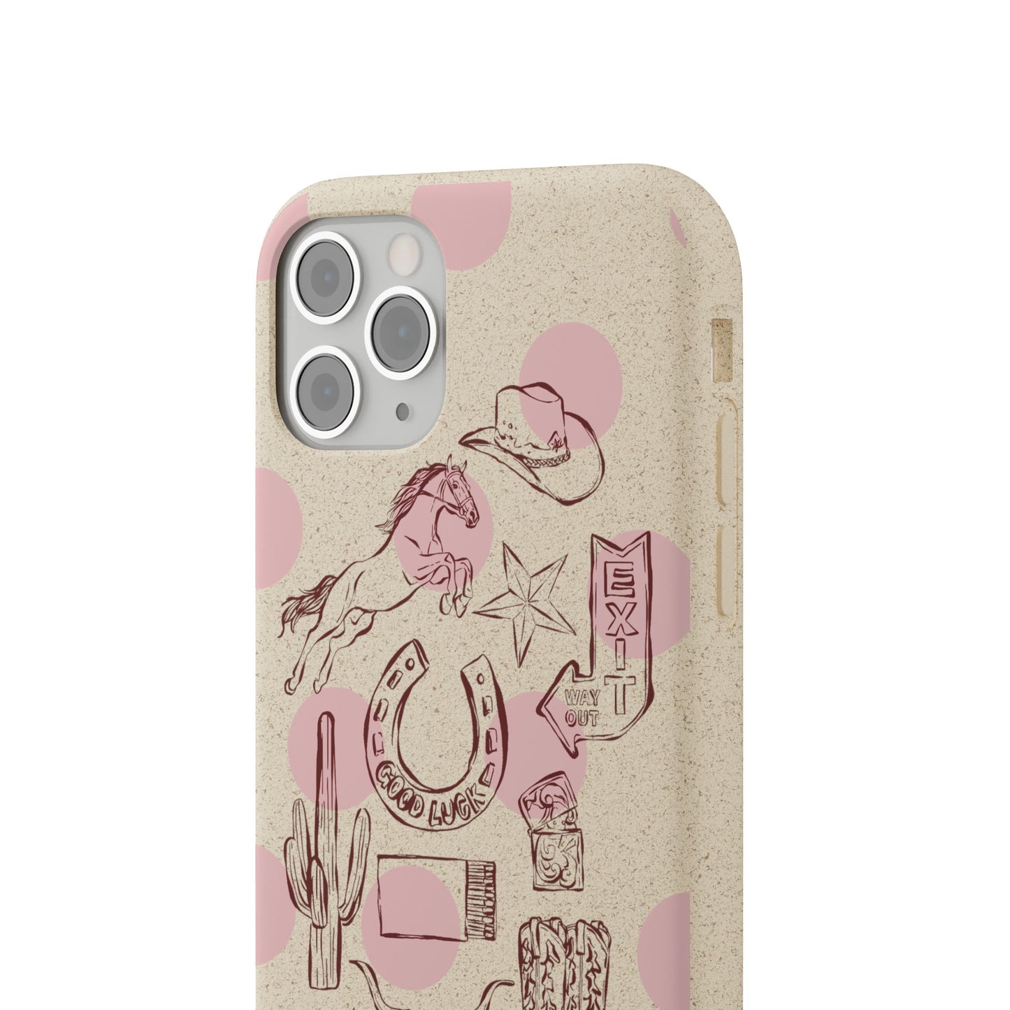 Western Biodegradable Phone Case