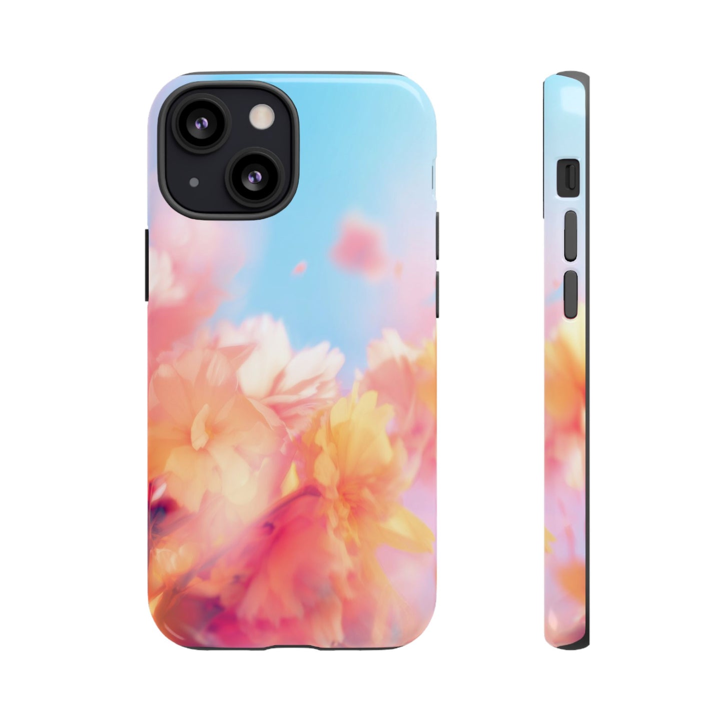 Grainy Blur Flower Summer Phone Case