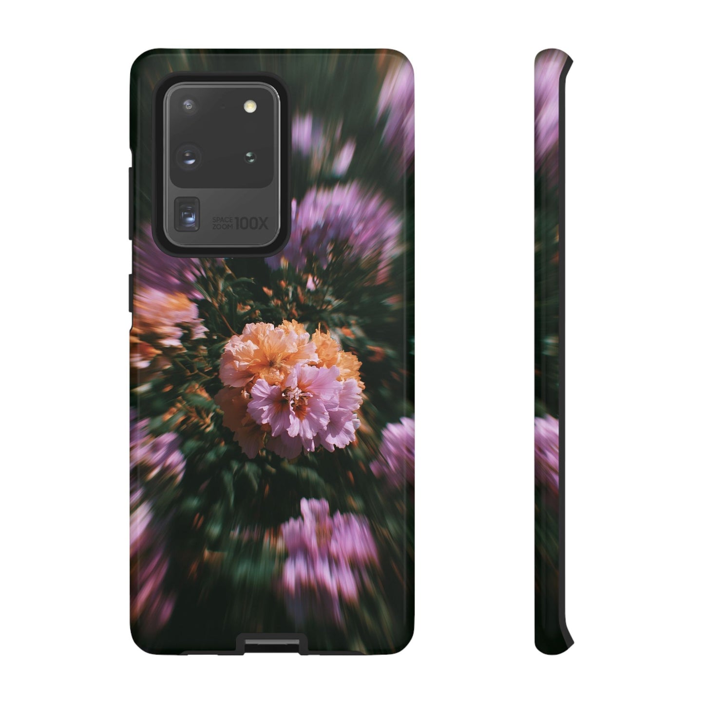 Grainy Blur Flower Phone Case