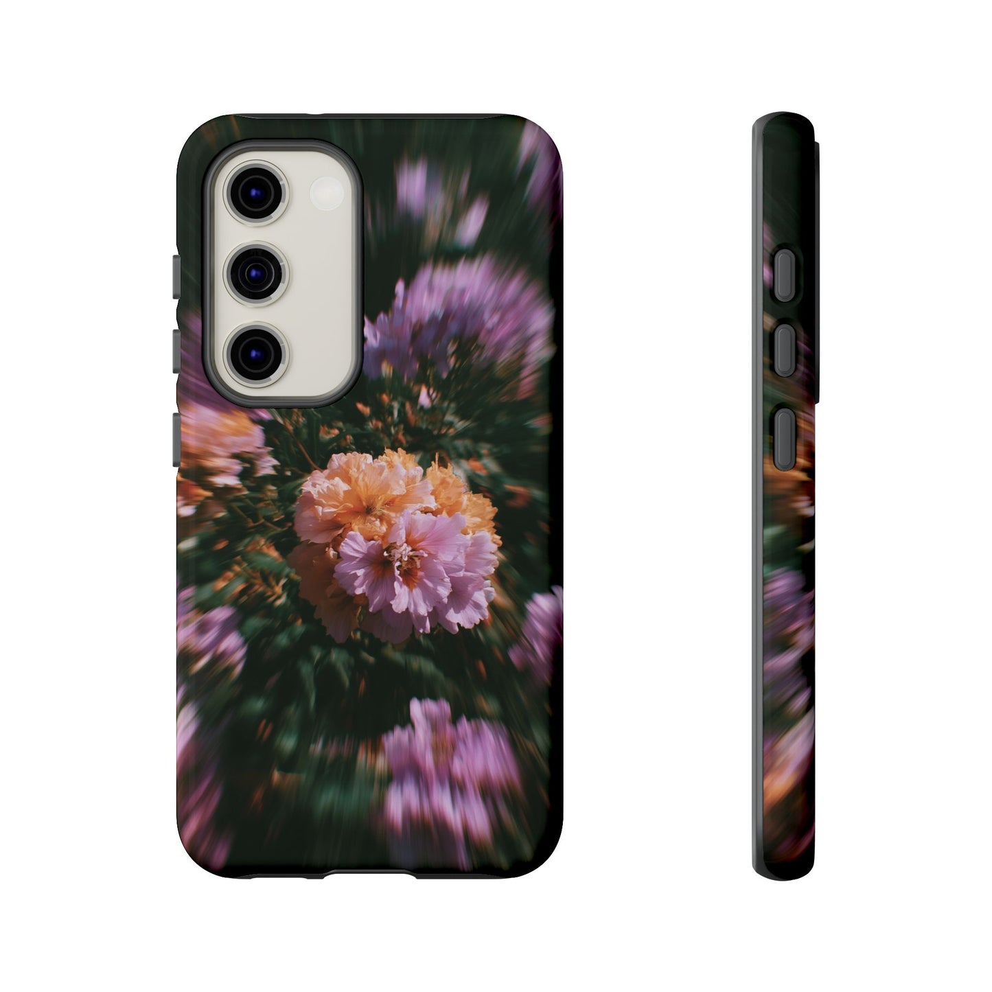 Grainy Blur Flower Phone Case