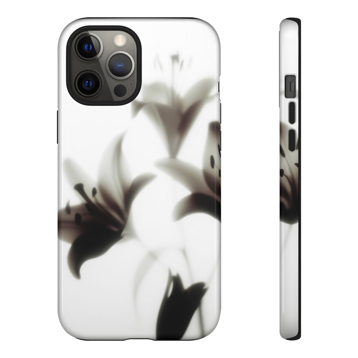 Grainy Blur Flower Phone Case