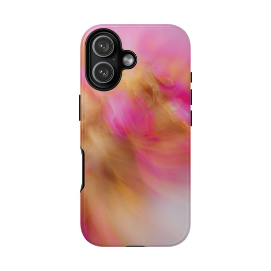 Grainy Blur Flower Phone Case