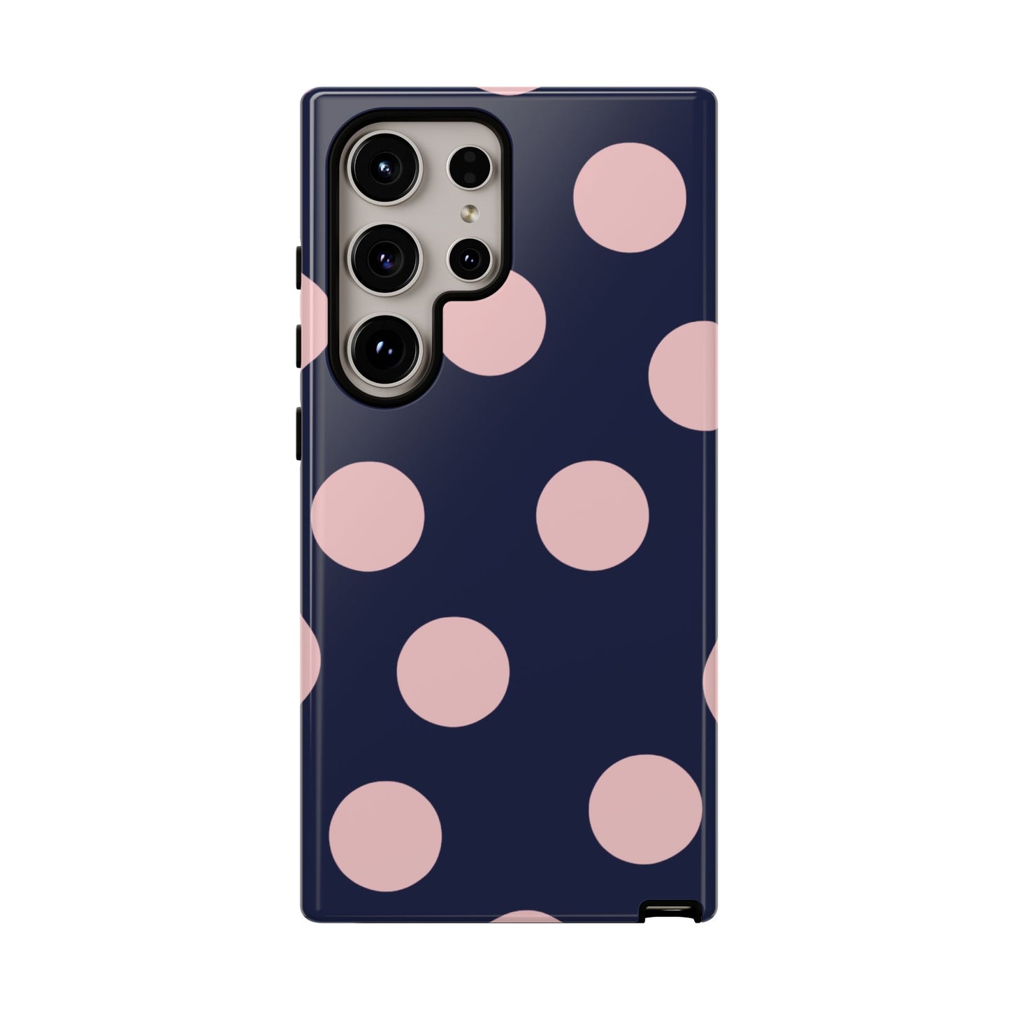 Blue & Pink Polka Dot Phone Case