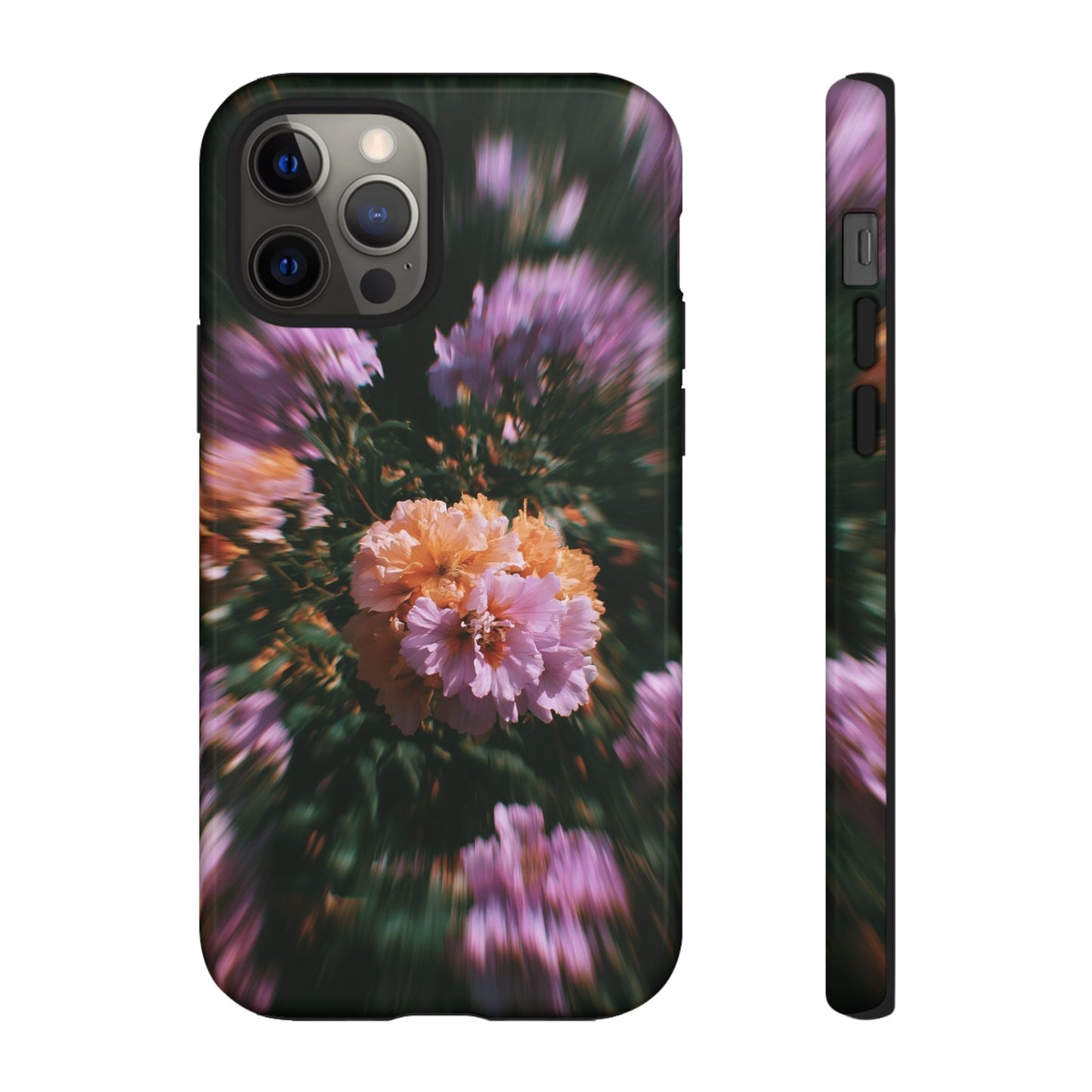 Grainy Blur Flower Phone Case