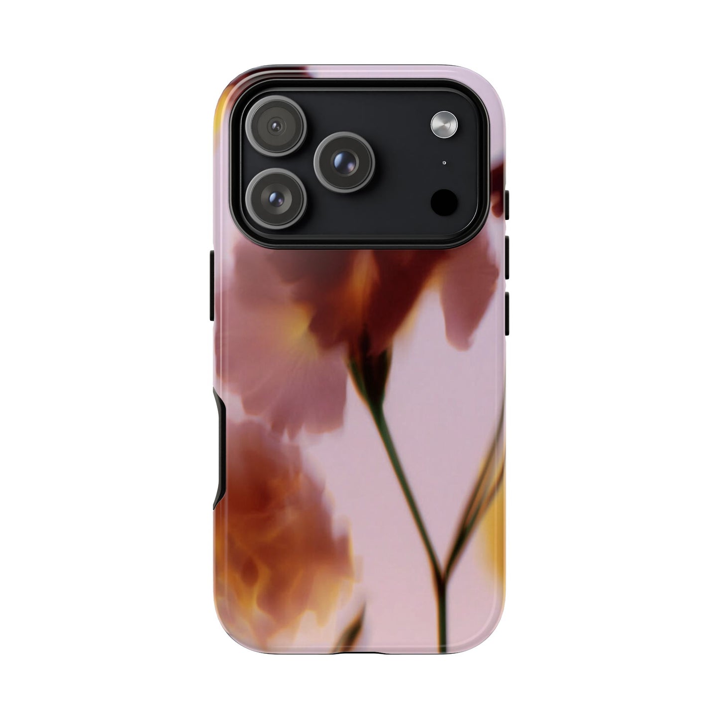 Grainy Blur Flower Phone Case